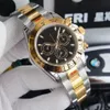 R olax-horloges voor heren en dames Roestvrijstalen, volledig automatische mechanische kalenderhorloge voor heren, met geschenkdoos SL3B met logo