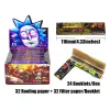 Bong Classical Smoking Rolling Paper Pure Booklet Hornet King Size For Tobacco Dry Herb Natural Unrefined Pink Cigarette Roll Papers dab rig