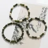 Strand bambu pärla designer för kvinnor flickor naturliga karneliska helande stenar armband ångest yoga meditation smycken