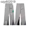 Men's Pants Mens Designer Pants Galleries Pants Depts Sweatpants Letter Print Mens Womens Couple Loose Versatile Casual Pants Straight Vintage Trousers9YQ09YQ0