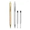 Pieces Retractable Ballpoint Pens With 2 Pen Refills For Student JIAN