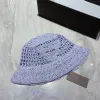 Large Brim Chapeaux Seau Designer Femmes Designer Chapeau De Paille Été Casquette Desginer Caps Hommes Plage Tissé Cap Tricoté Femmes Pêcheur Baseball FJI6