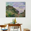 Ручные работы ручной работы на картинах Claude Monet View через море современное искусство кухонная комната декор