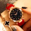 Montres-bracelets Moda Feminina 2023 Xiaoya femmes montres à Quartz personnalité romantique ciel étoilé montre-bracelet strass