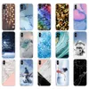 Para Iphone X XS XR Case Silicon Soft TPU Back Phone Cover For Xs Max Coque Etui Bumper Marble Snow Flake Winter Christmas