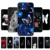 Pour Samsung M01 Case 5.7 "Soft Silicon Tpu Cover Galaxy M 01 SM-M015FZBDSER M015 Phone Back Cases Rose