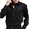 Herren T-Shirts Freizeithemd Langarm Koreanische Trends Mode Button-Down-Kragen Business-Kleiderhemden Slim Fit Designer 230715