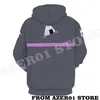 Sweats à capuche pour hommes HOLOLIVE VTuber Nekomata Okayu Merch Cosplay 3D Print Winter Suit Sportswear Kawaii Femmes / Hommes The Hooded Long Sleeve