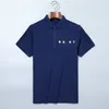 #1 Modne T-shirty męskie męskie polo oddychające topy TEES TEES Wzór druku Mężczyźni Kobiety Letnie koszule plus size męskie koszulka polo 35