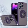 Для iPhone 15 14 Plus Pro Max Case Cover с 360 Стендационной подставкой Magsafe Magnetic Car Mount Ultra Thin Shock -Resect Phone Case