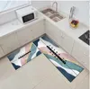 New Anti Fatigue Kitchen Rug Set 2 Piece Non Slip Kitchen Floor Mat Cushioned Comfort Standing Waterproof Stain Carpet