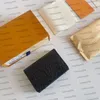 財布の女性デザイナーレザーホルダーエンベロープ名刺とオリジナルボックスM63801
