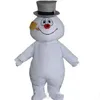 2018 MASCOT CITY Frosty le bonhomme de neige MASCOT costume anime kits mascotte thème déguisements carnaval costume275r