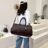 Duffel Taschen 2023 Mode Woven Kuh Echtes Leder Reise Handtaschen Männer Schulter Tasche männer Weben Messenger Gepäck Laptop