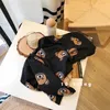 Luxury-2020 scarf winter scarf Tide GV women Letter shawl scarf fashion long neck ring high quality Wool scarves bear head246l