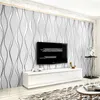 ASHTRAYS Bakgrund 3D Wave Wall Paper Coffee Beige White Home Decoration vardagsrum sovrum kökspanel väggmålning modern lyxpanoramik x0627