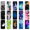 För Huawei Y8s Case 6.5 "Mjuk kisel TPU-telefon Y8S JKM-LX1 LX2 LX3 Back Cover Huaweiy8s stötfångare svart TPU-fall