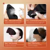 Masseur pour les yeux 3D Masque de chauffage électrique Infrarouge lointain Compresse Visière Contrôle de la température Eyecover Yeux secs et fatigués Coussinets Aides au sommeil 230715