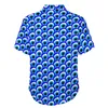 Men's Casual Shirts Evil Eye Talisman Beach Shirt Amulet Greek Charm Hawaiian Men Retro Blouses Short-Sleeve Design Clothing Plus Size