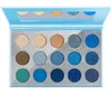 Beauté mat perle paillettes couleur terre scintillante 15 couleurs ombre à paupières palette maquillage ombre à paupières, nombreux choix de style, prise en charge du LOGO personnalisé