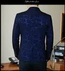 Ternos masculinos blazers terno jaquetas para homens luxo banquete vestido de festa jacquard casual negócios fino jaqueta de casamento roupas 230715