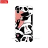 Cassa Del Telefono Della Copertura Del Silicone Per Il Iphone 6X8 7 6s 5 5s SE 2020 Plus 10 XR XS 11 Pro Max Carino Dinggul Panda Del Fumetto