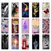 Silikon Soft TPU -målningsfodral för Xiaomi Mi5 Mi 5 M5 Transparent telefonskydd Mi5 Mi M5 Cartoon Protective