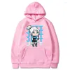 Men's Hoodies JeValorant Hoodie Cartoon Streetwear Men Print Korean Harajuku Sweatshirt Loose Tracksuit Euro Size Women Anime Black Clothes