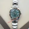 Orologio da uomo 42mm Sapphire 336934 Orologi 904L Bande verde menta CAL3235 Movimento DJ Orologio da polso da uomo automatico meccanico Scatola originale