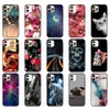 För iPhone 12 Case Mini Pro Max Soft Silicon TPU Back Phone Cover Apple iPhone12 12Pro Coque Black TPU -fodral