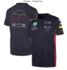 F1 RedBulls Rennanzug-T-Shirt, Formel-1-Team-T-Shirts, schnell trocknend, kurzärmelig, Sommer-Männer und Frauen, Rundhals-T-Shirt, Auto-Fans-Trikot, individuell