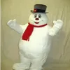 2018 MASCOT CITY Frosty le bonhomme de neige MASCOT costume anime kits mascotte thème déguisements carnaval costume275r