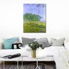 Płótna sztuka Ręcznie malowane obrazy olejne Claude Monet Spring Landscape Garden Artwork do dekoracji restauracji