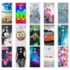 Pour Huawei Mate 8 étui de téléphone portable dessin animé fond souple Coque Funda de protection