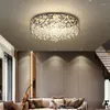 Ceiling Lights Nordic Bedroom Led Living Room Decor Lamp Stainless Steel Dimmable Light Fixtures Luminaire