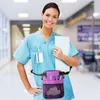 Sacos de armazenamento organizador de enfermagem bolsa de cinto bolsa de cintura estojo para tesoura kit de cuidados ferramenta bolsa de enfermeiras