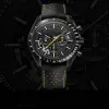 2023 New Darkmoon Series Men's VK Quartz Movement Watch Super Fashion Men's Watch New Offer200o