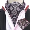 Bow Ties Men Paisley Silk Cravat Ascot Necktie Handkerchief Pocket Square Set Lot BWTHZ0238