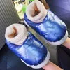 Chaussons surdimensionnés imperméables haut épais bas chaud femmes mode Couple maison coton chaussures loisirs hiver bottes de neige hommes