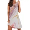 Casual Dresses Women's Sleeveless Printed Sundress Summer Sexy Formal Dress