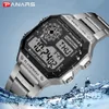 Panars Watch Men Sport Digital Watches Chronograph Waterproof Watch Wathless Business Wristwatches Male Clock Relogio Maschulino