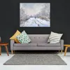 Canvas Art Snow Scene в Argenteuil Claud