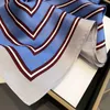 Sjaals Aankomst 2023 Fashion Silk Scarf vrouwen zakdoek vrouwelijke bandana nek hijab dame foularchief square square