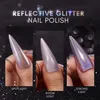 Nail Gel Makartt Holographic Polish Galaxy Gloss Lacquer Irridescent Glitter Halo Art 230715