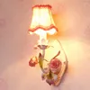 Lampy ścienne Nowoczesne łazienki LED Żelazna do sypialni przejście jadalnia Cabecero de caMa lampa