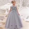 Robes de fille Adolescent Fille Maxi Robe Enfants Robes Pour Filles Enfants Imprimer Étage Princesse Robe Robe De Soirée De Mariage Robe 10 12 Ans 230715