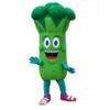 2019 usine nouvelle Costume de mascotte Bruce Broccoli Costume de fantaisie personnalisé Kits d'anime Mascotte Déguisements Carnaval Costarnivals Cos292O