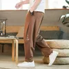 Pantalon homme coréen hommes broderie Harem Vintage décontracté Streetwear surdimensionné homme Harajuku cordon pantalon de survêtement pantalon 5XL