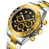 8A Qualität R olax Uhren Online-Shop PAULAREIS vollautomatische mechanische multifunktionale leuchtende Diamantoberfläche Stahlband Herrenuhr mit Geschenkbox
