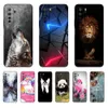 For Honor 30S Case 6,5 Polegada Silicone Soft TPU Back Phone Cover Huawei Honor 30s Etui Coque Protective Bumper Case Black Tpu